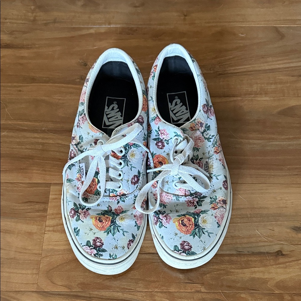 Vans Women's Floral Canvas Sneakers - Multicolor